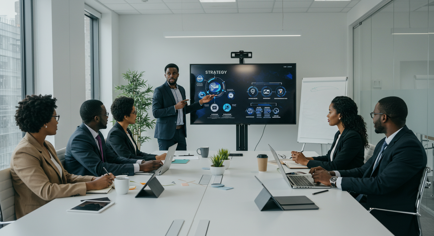 Corporate Training illustration